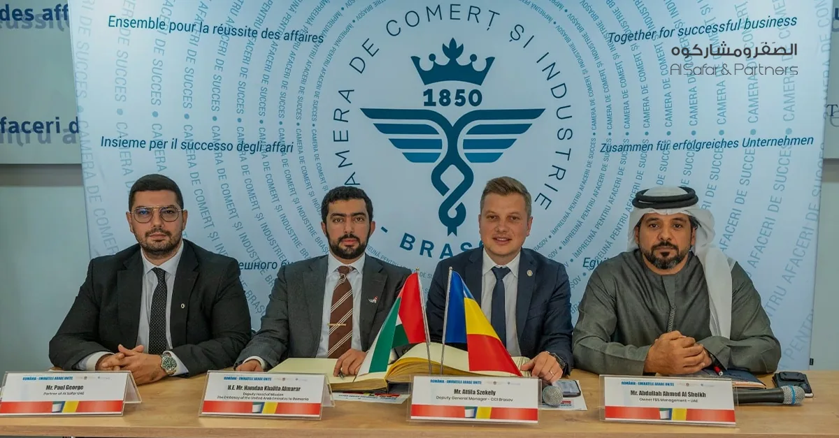 Romania – United Arab Emirates Business Forum, a concrete step towards new economic partnerships